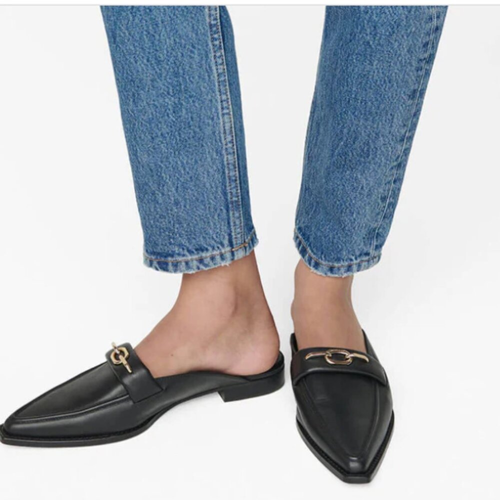Anine Bing - Selma Mules in Black